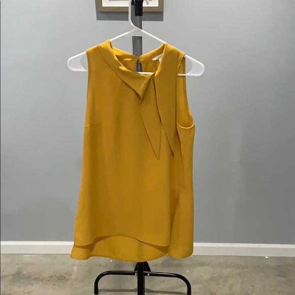 Mustard Yellow blouse (worn maybe twice) - Picture 1 of 2